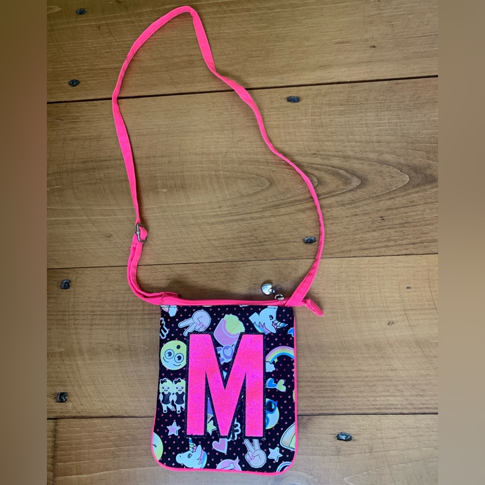 Justice Emoji Initial M Purse